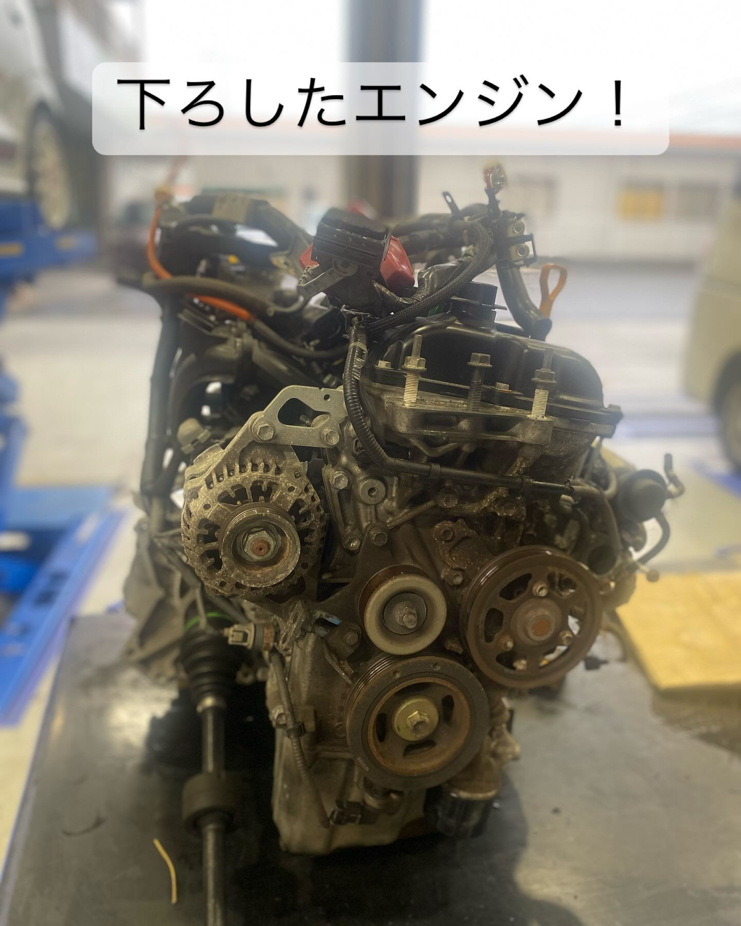 エンジン組み立て→載せ替え　🍒part2🍒