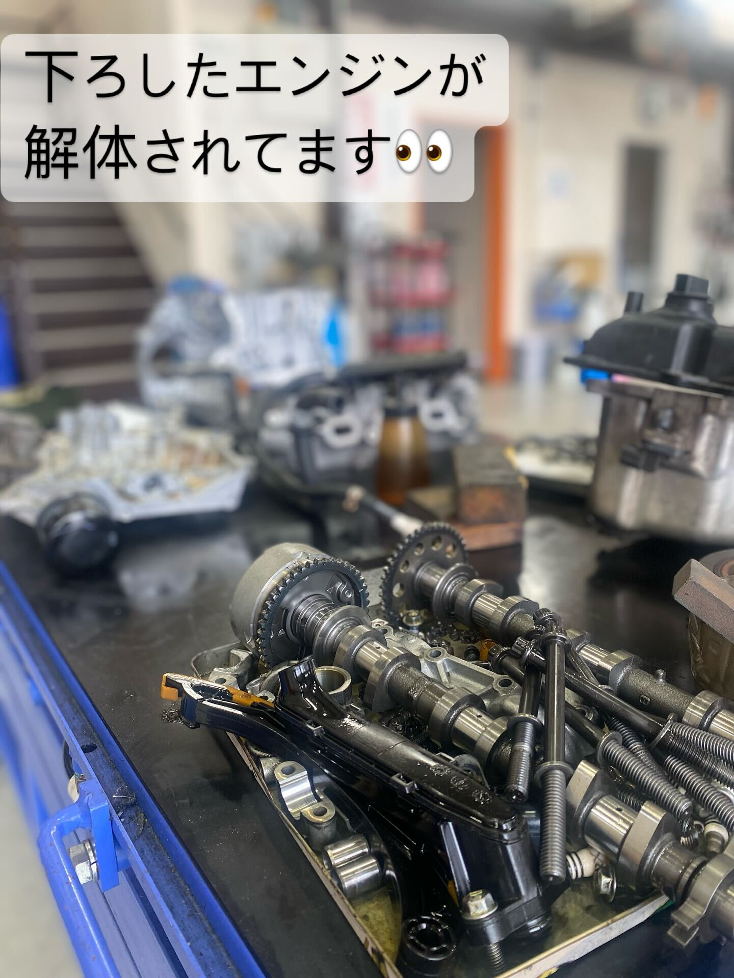 エンジン組み立て→載せ替え　🍒part3🍒