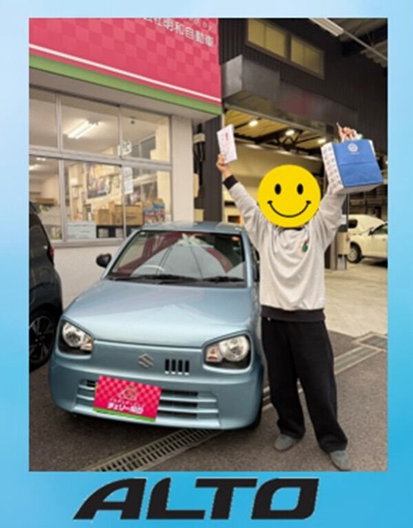 ご納車式🍒　アルト